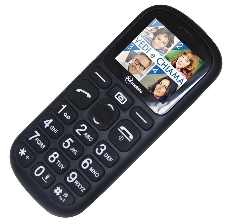 ALCATEL Cellulare Alcatel Facile tasti grandi blu scuro